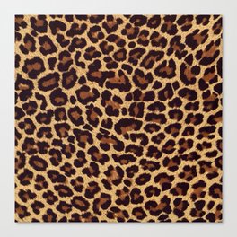 Leopard Animal Print Canvas Print