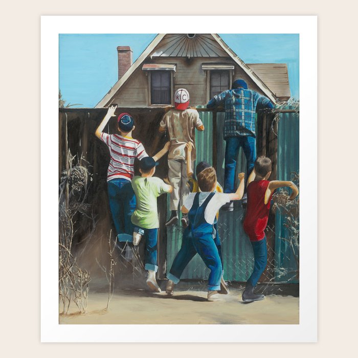 The Sandlot Art Print by Spencer Sullivan | Society6