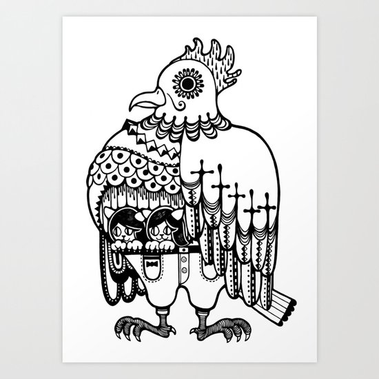The Machine Art Print