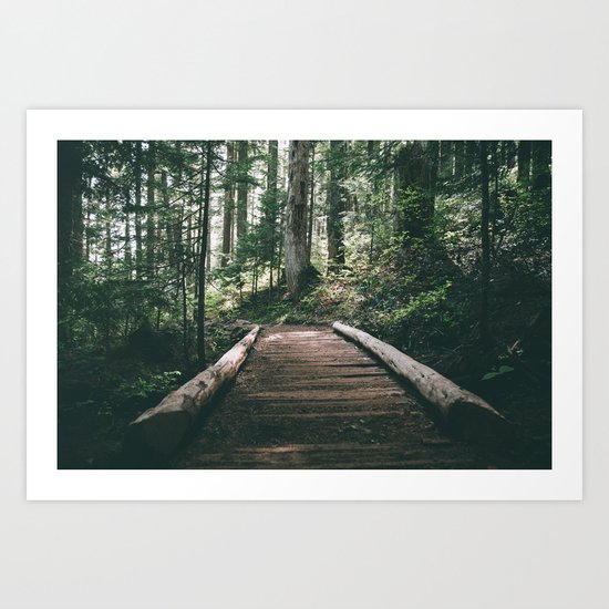 Happy Trails X Art Print