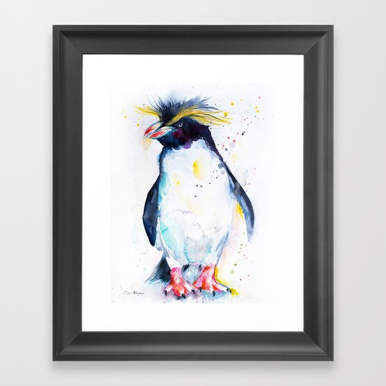 Rockhopper Framed Art Print