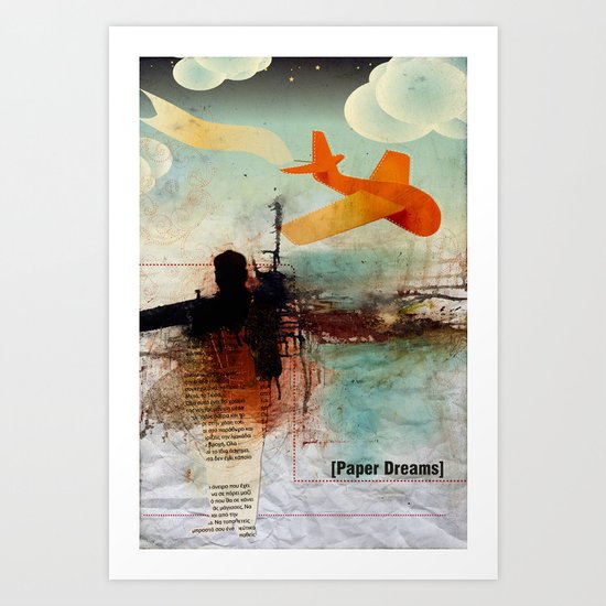 Paper Dreams Art Print
