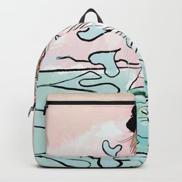 Country Heart on Palm Beach Backpack