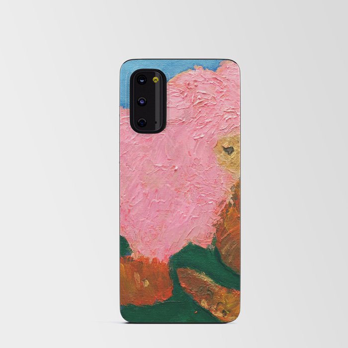 Alpaca amongst the carrots Android Card Case