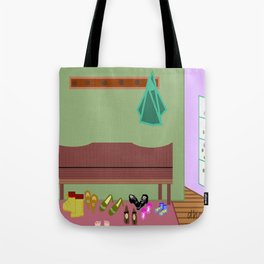 In Someone Else`s Shoes Tote Bag