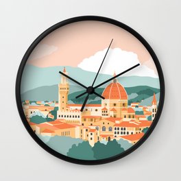 Florence, Italy  Wall Clock