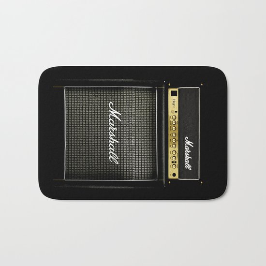 guitar electric amp amplifier iPhone 4 4s 5 5s 5c, ipod, ipad, tshirt, mugs and pillow case Bath Mat