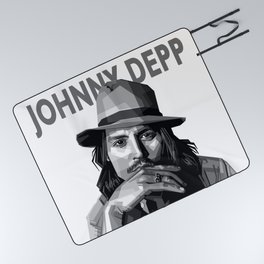 Johnny Depp Picnic Blanket