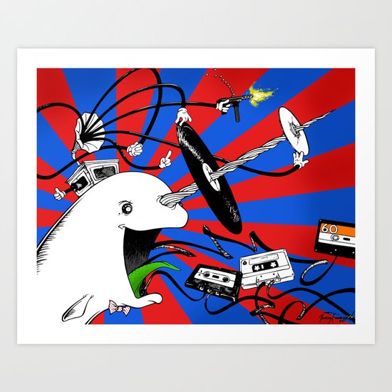 Admiral Analog Art Print