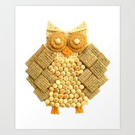 Wise Cracker Art Print