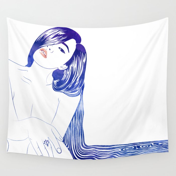 Water Nymph XL Wall Tapestry
