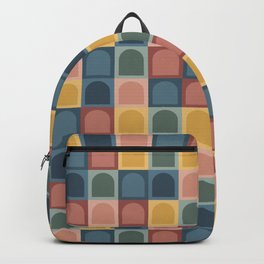 Checkered Arch Pattern I Backpack
