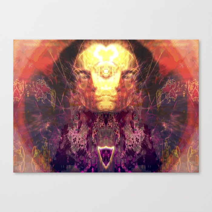 Activate your Third eye. Canvas Print