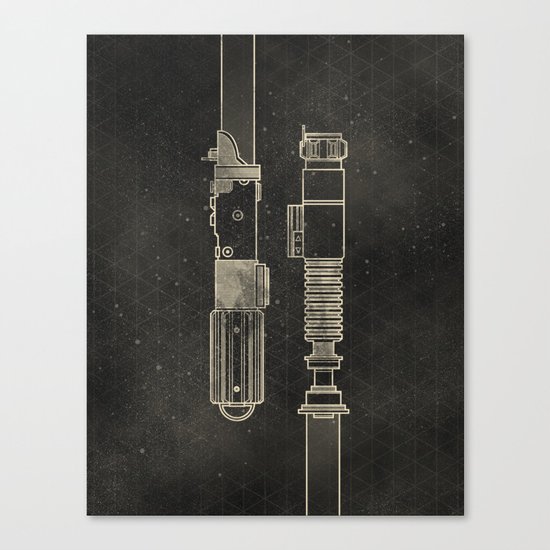 LightSabers Canvas Print