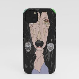 If I Could Turn Back, Dr Bear's Doggie Pop Art of Sher iPhone Case