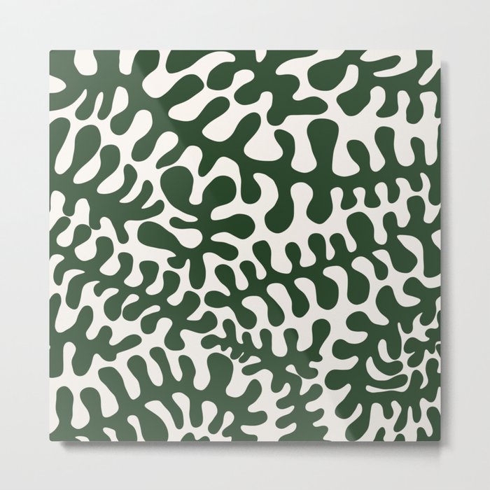 Henri Matisse cut outs seaweed plants pattern 12 Metal Print