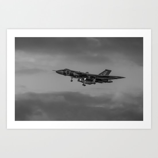 Avro Vulcan XH558 Bomber Art Print