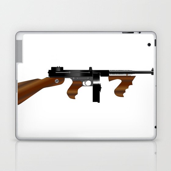 Tommy Gun Laptop & iPad Skin