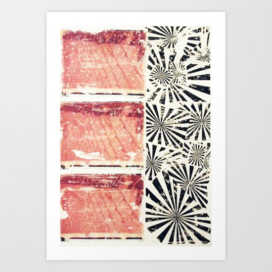 RETRO 4 Art Print