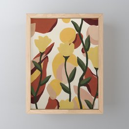 Autumn Abstract Framed Mini Art Print