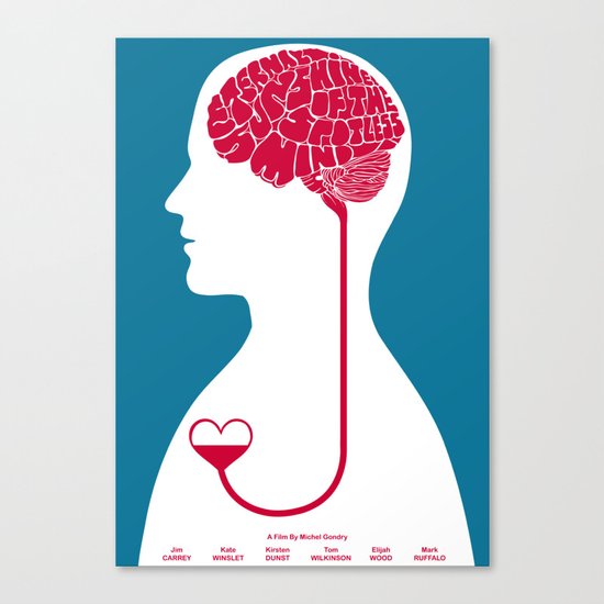 eternal sunshine of the spotless mind Canvas Print
