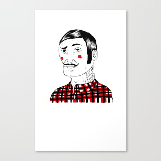 François Canvas Print