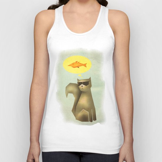 Fish and Chips Unisex Tank Top