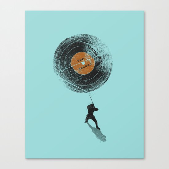 Record Breaker Canvas Print
