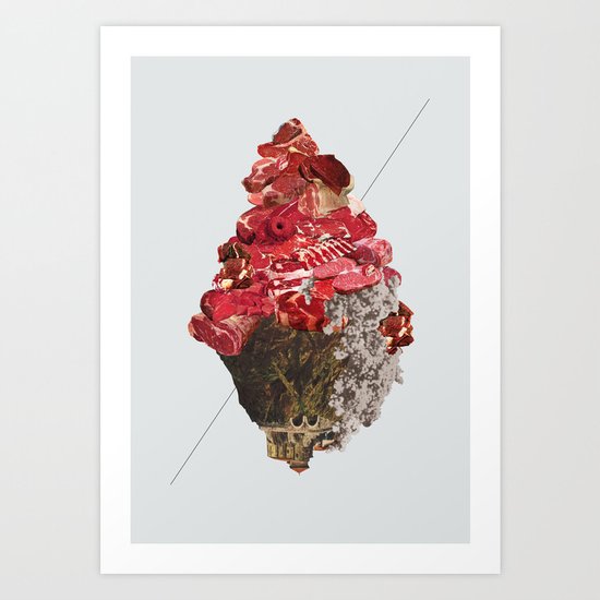 Solid things 6 Art Print