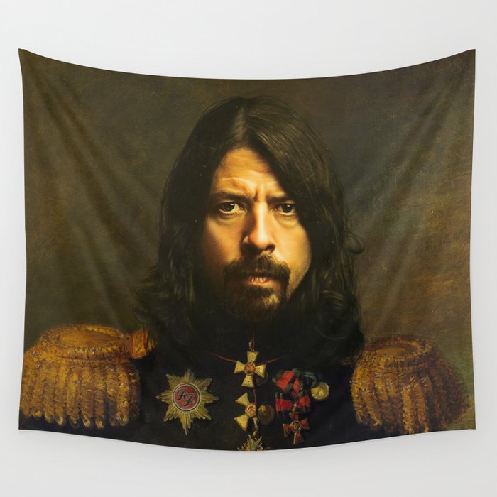 Dave Grohl - replaceface Wall Tapestry