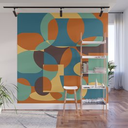 4  Abstract Geometric Shapes 211222 Wall Mural