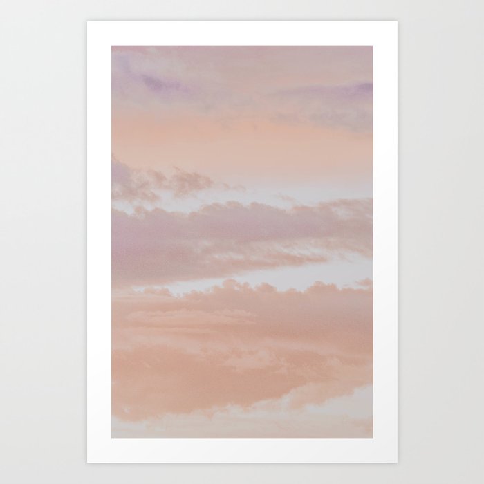 Sunset Sky X Art Print