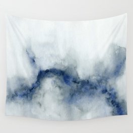 Indigo Abstract Painting | No.3 Wall Tapestry