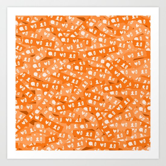 SOCIAL MEDIA KILLS Art Print