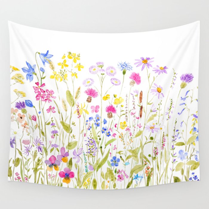 Horizontal best sale wall tapestry