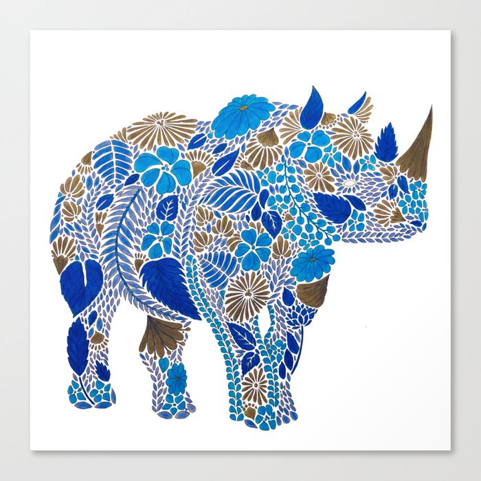 Rhino Leinwanddruck Rhino Leinwanddruck