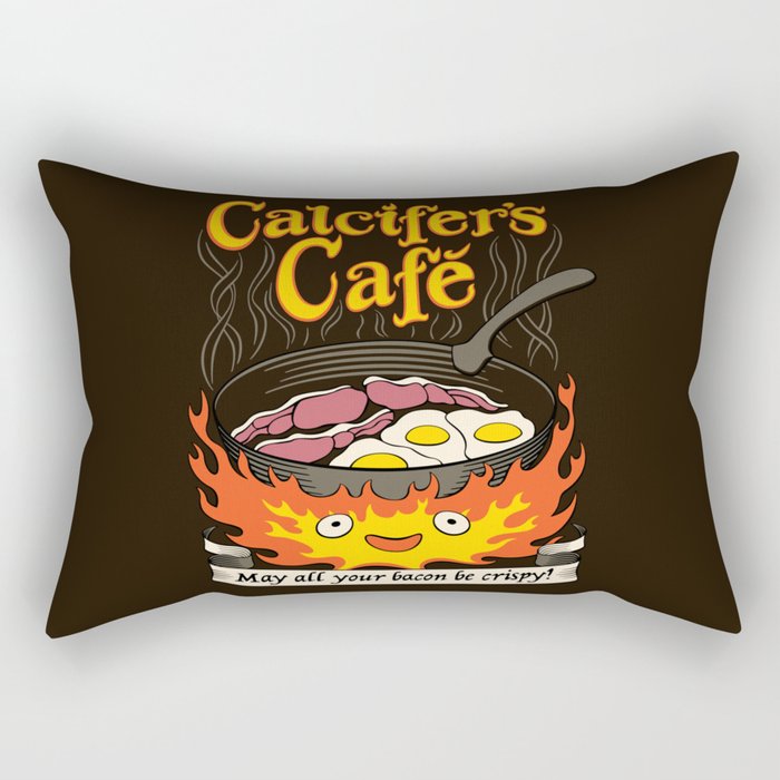 Calcifer's Cafe Rectangular Pillow