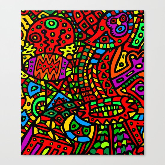Abstract #411 Canvas Print