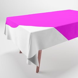 Heart (Magenta & White) Tablecloth