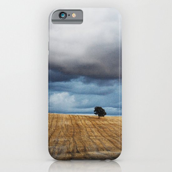 Lonely tree waiting for the storm iPhone & iPod Case