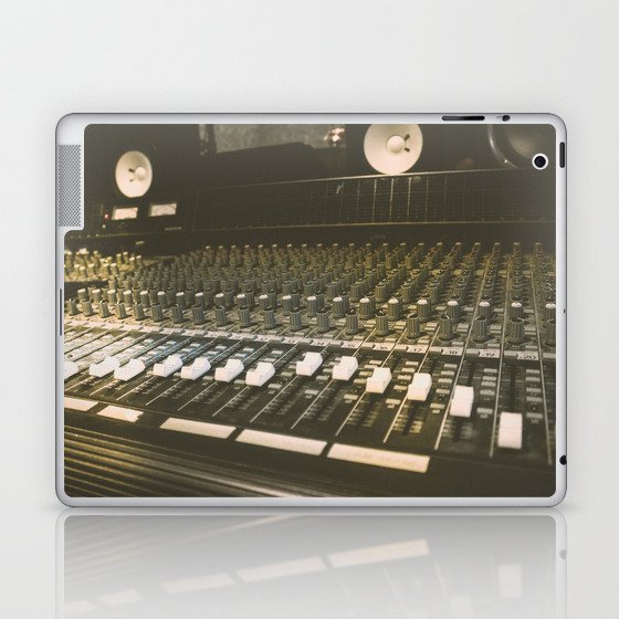 Studio Mixing Board Laptop & iPad Skin