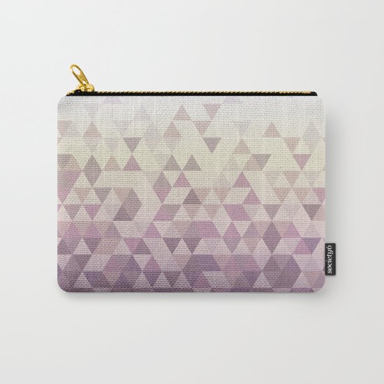 Triangles Carry-All Pouch