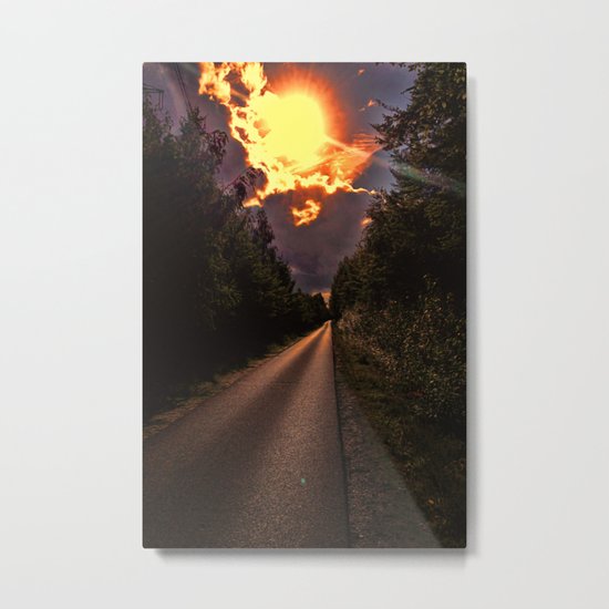 Sundown Metal Print