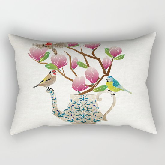 tea time! Rectangular Pillow