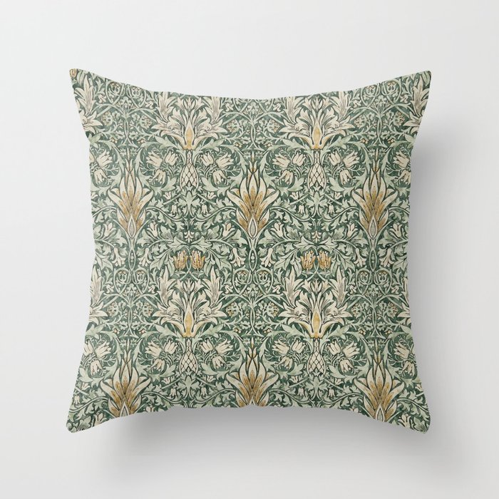 William Morris Snakeshead Fabric Cushion