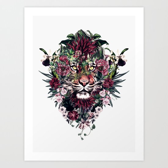Tiger III Art Print