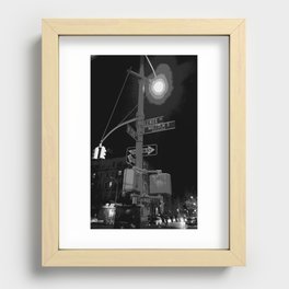Harlem at Night Recessed Framed Print