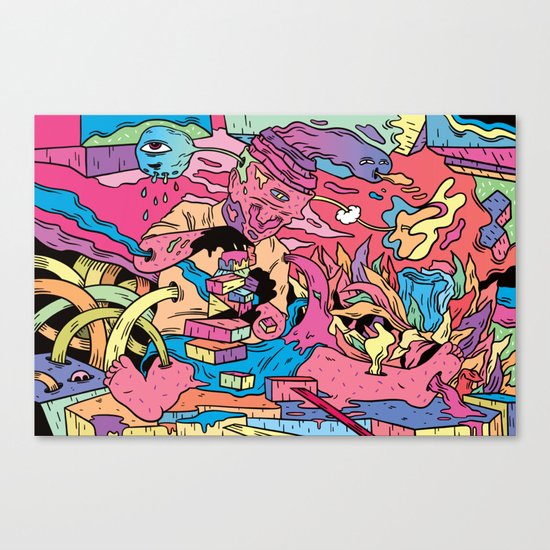 Still Playing Canvas Print