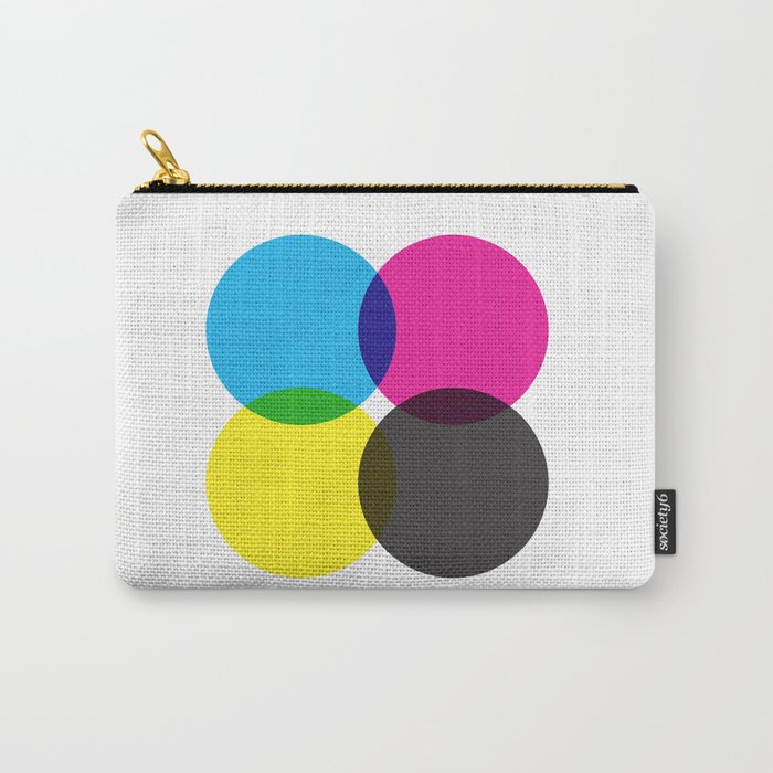 CMYK Lover Carry-All Pouch