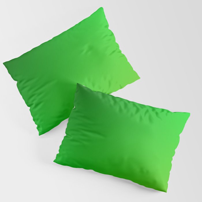 15 Green Gradient Background 220713 Valourine Digital Design Pillow Sham